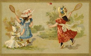 Ragazze che giocano a volano da French School