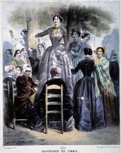 Governo delle donne, Rivoluzione del 1848 da French School