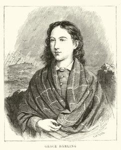 Grace Darling (incisione) da French School