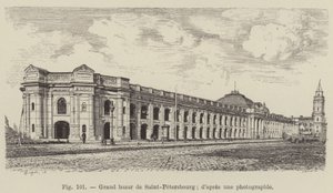 Grande bazar di San Pietroburgo da French School