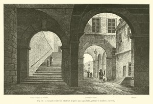 Grande scala del Chatelet da French School
