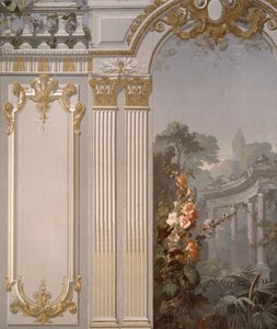 Grande Galerie de Louis XIV, design del parato di Victor Dumont, prodotto da Delicourt Hook freres succ., Parigi, 1876 da French School