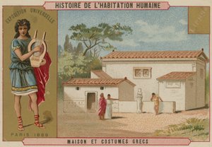 Casa e costumi greci da French School