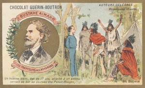 Gustave Aimard (1818-1883), scrittore francese, autore di 