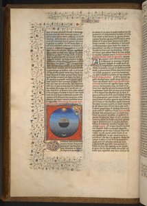 Guyart des Moulins, Bibbia storica (Bible hystoriaulx), c.1415 (manoscritto) da French School
