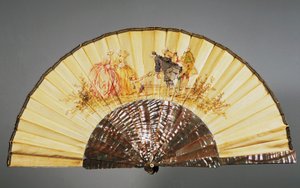 Ventaglio raffigurante Reverenza