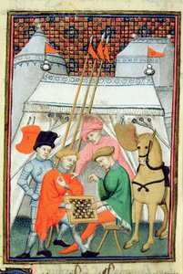 Ulisse che gioca a scacchi, copia parigina, c.1410-15