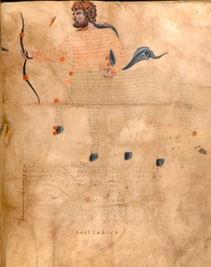 Illustrazione della Costellazione del Sagittario, da 