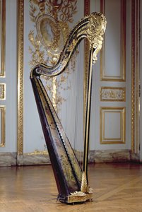 Arpa appartenente alla regina Maria Antonietta