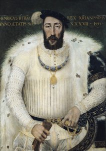Enrico II (1519-59), Re di Francia, 1555 da French School