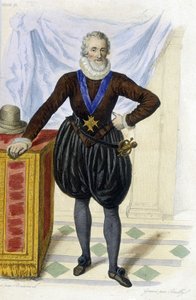 Enrico IV (1553 - 1610) - in "Le Plutarque francais", Ed. Mennechet