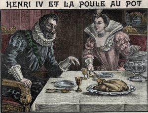 Enrico IV e il pollo nella pentola: Gabrielle d