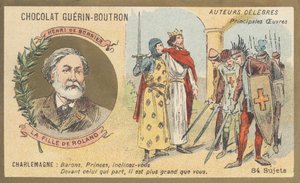 Henri de Bornier (1825-1901), drammaturgo, poeta, scrittore francese, autore di La fille de Roland, dramma in 4 atti da French School