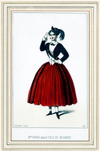 Henriette Sontag, soprano tedesco, in 