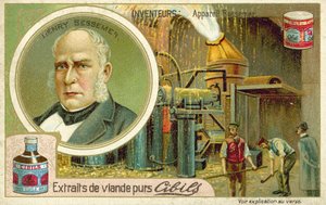Henry Bessemer, inventore del processo Bessemer da French School