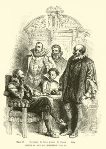 Enrico IV e i suoi ministri da French School