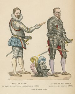 Enrico I, Duca di Guisa e Francesco di Montmorency, Maresciallo di Francia da French School