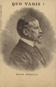 Henryk Sienkiewicz (1846-1916), giornalista e romanziere polacco (litografia)