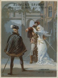 Hernani, Atto 2, scena II da French School