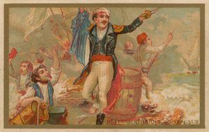 Eroica difesa del Vengeur da French School