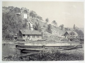 Storia delle colonie francesi: vista del castello d