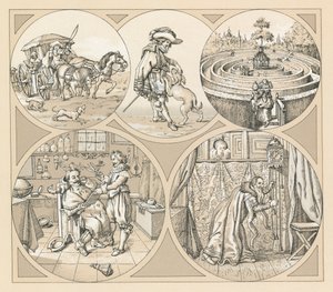 Costume olandese del XVII secolo da French School