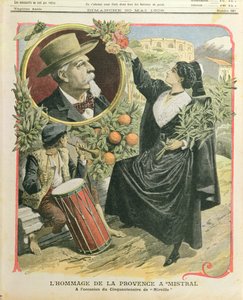 Omaggio a Frédéric Mistral (1830-1914) per il cinquantesimo anniversario della pubblicazione di Mireille da French School