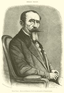 Horace Vernet (incisione) da French School