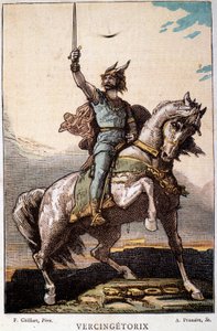 Vercingetorige a cavallo da French School