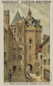 Hotel-de-Ville di Loches, Indre-et-Loire da French School