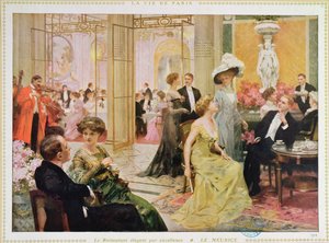 Hotel Meurice, 1909 da French School