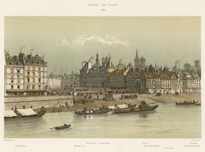 Hôtel de Ville, 1740