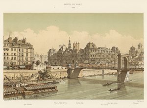 Hôtel de Ville, 1842 da French School