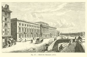 Hotel delle Monete, 1810 da French School