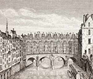 Case sul Ponte Saint-Michel, Parigi da French School
