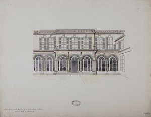 Hôtel de Maurepas, 7 Rue de la Chaise, Parigi, c.1900-20 da French School