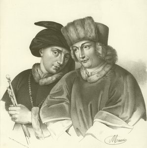Hubert (1366-1426) e Jan van Eyck (1370-1441), artisti fiamminghi da French School