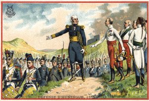 Difesa di Huningue nel 1815 da French School