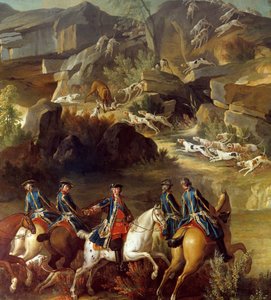 Scena di caccia (dettaglio)