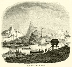 Isola di Tahiti, Baia di Matavai da French School