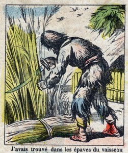 Illustrazione per il libro di Daniel Defoe 
