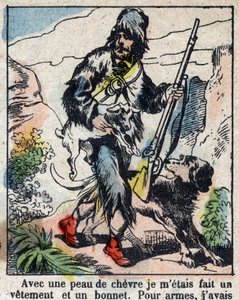 Illustrazione per il libro di Daniel Defoe 