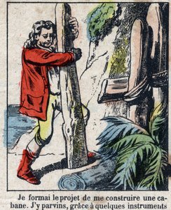 Illustrazione per il libro di Daniel Defoe 
