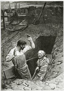 Illustrazione da Les Misérables da French School