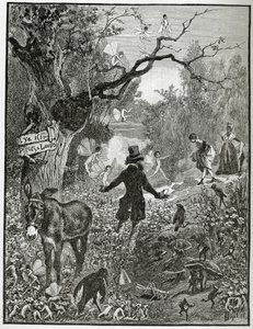 Illustrazione da Théâtre en liberté da French School