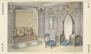 Illustrazione dal catalogo di prodotti di design d