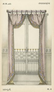 Illustrazione dal catalogo di prodotti di design d