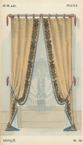 Illustrazione dal catalogo di prodotti di design d