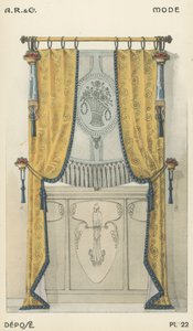 Illustrazione dal catalogo di prodotti di design d