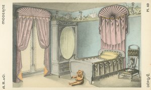 Illustrazione dal catalogo di prodotti di design d